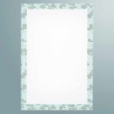 喪中はがき　４０２ ｸﾞﾚｰ色郵便枠　（金菊水）