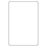 招待状カード マルチPホワイト2 単判