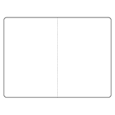 招待状カード マルチPホワイト2 二ツ折